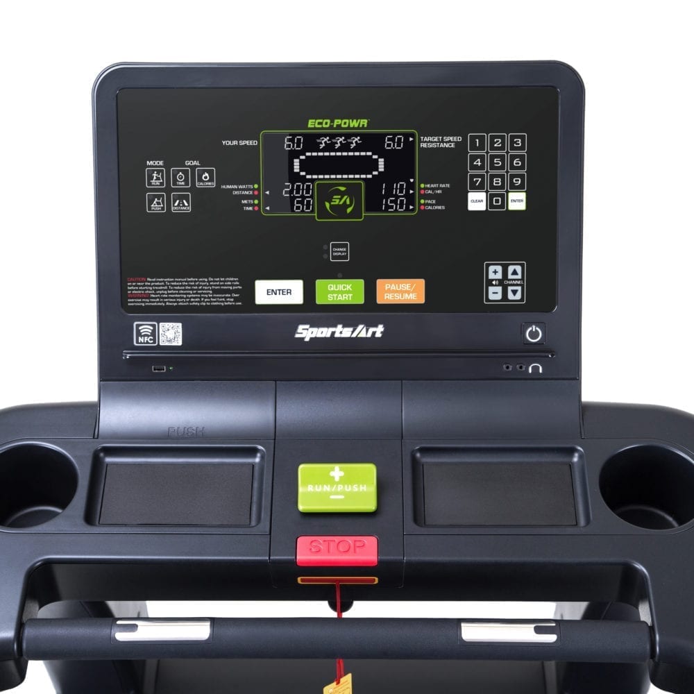 N685 Verde SportsArt's ECONATURAL™ Treadmill