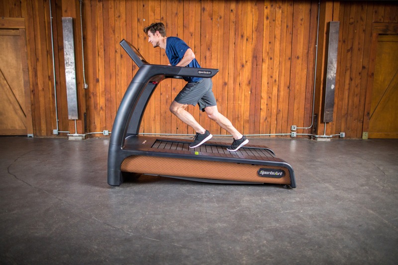 Sportsart n685 verde non motorized self powered treadmill online