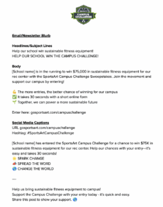 campus challenge messaging image