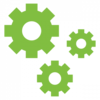 gear icons
