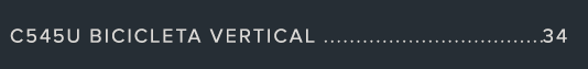 C545U Bicicleta vertical 34